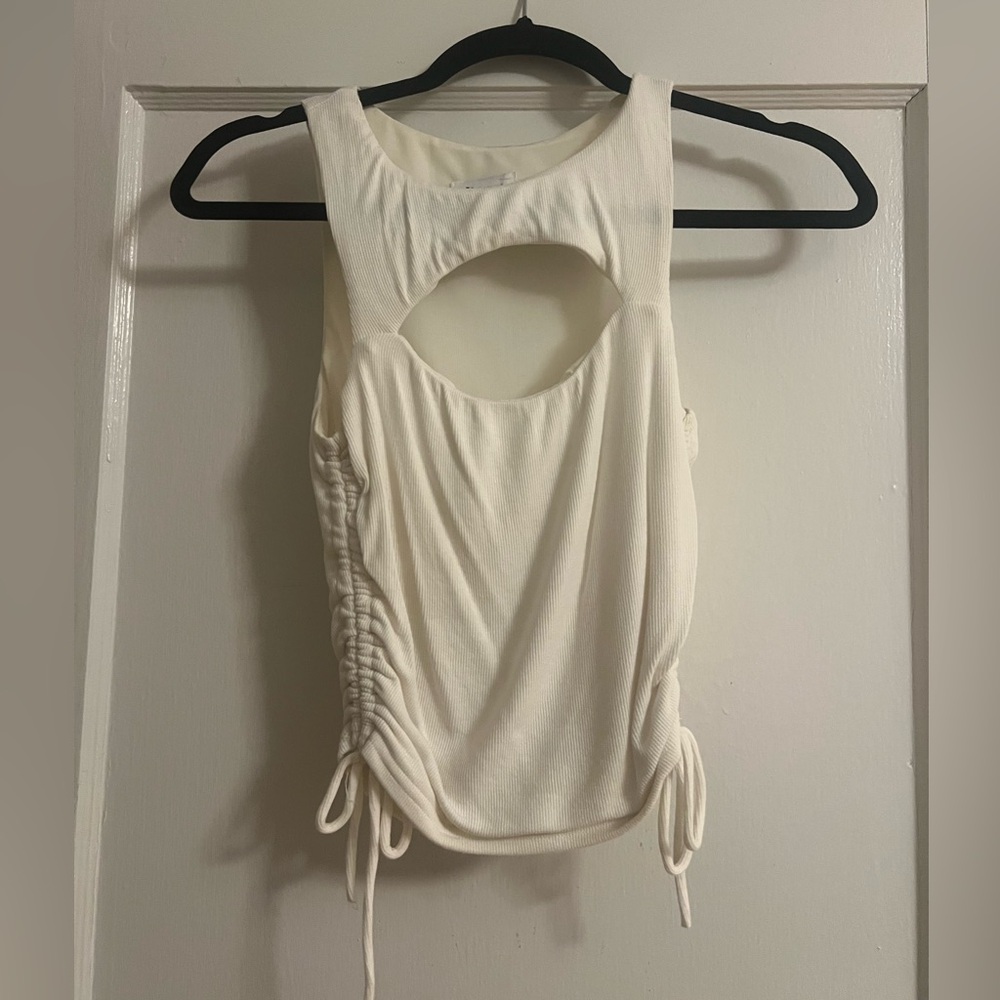 Princess Polly White Tank Top